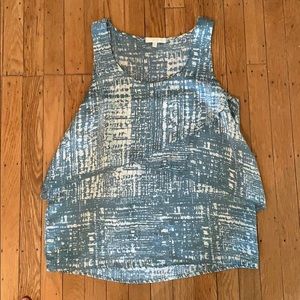 Blue and white tank! Lightly used!